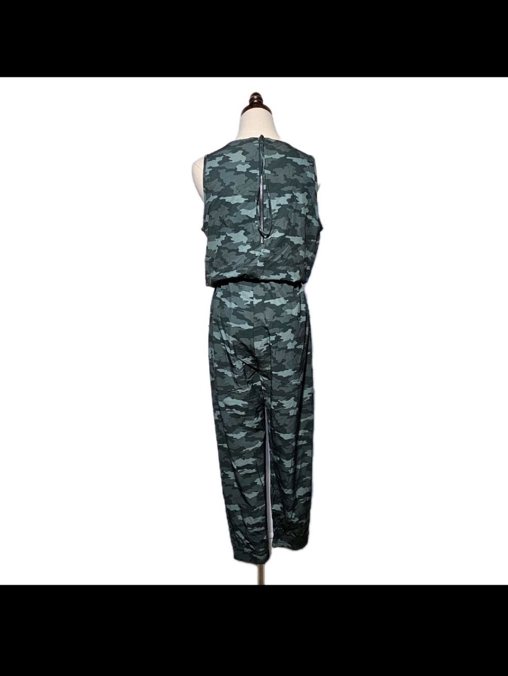 KYODAN Outdoors Green Camouflage Print Jogger Style Jumpsuit Size Large - Picture 2 of 16